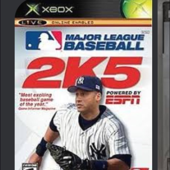 𝅺40. MAJOR League Baseball 2K5 XBOX Video Game - Picture 2 of 4